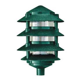 D5100-g Dabmar Lighting Pagoda Light D5100 G Aluminum 4 Tier