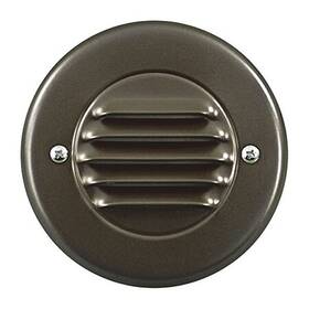 Lv708-bz Dabmar Lighting Step Light 708 Bz Recessed Louvered