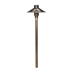 Lv75-abs Dabmar Lighting Area Light 75 Abs Brass Path Walkway