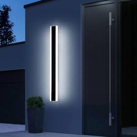 Tc-ftbd-lb-100 Daoseolo 39.3inch Modern Outdoor Wall Light Black 39inch Cold White