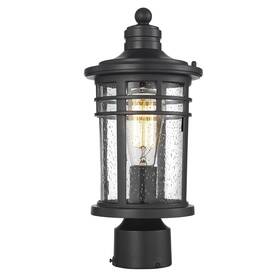 6x20p-bk Darkaway Outdoor Post Lights Lamp Posts Lighting Waterproof Aluminum