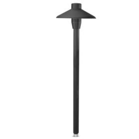 490112 Dauer Manufacturing 810164620842 - Bali 6 Inch China-hat Path Light 21 Height In Black