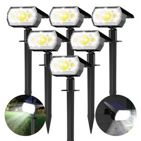 Jswlw63-wus-d1 Daybetter Solar Spot Lights Outdoor 64 Leds Ip65 Waterproof 3 Lighting Modes