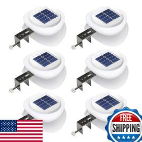 B07bp8wvrd Dbf Outdoor Solar Gutter Lights - Fence Waterproof Led Deck