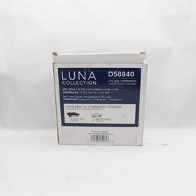 349595 Deckorators Luna Low-voltage Led Post Cap White 4 Inch X