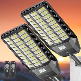 6000w Deepn 731041417273 Solar Street Lights Outdoor Parking Lot Commercial Grade