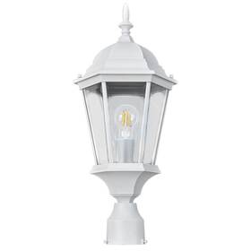 590091 Design House Oak Creek 22 Inch Tall Post Light - White