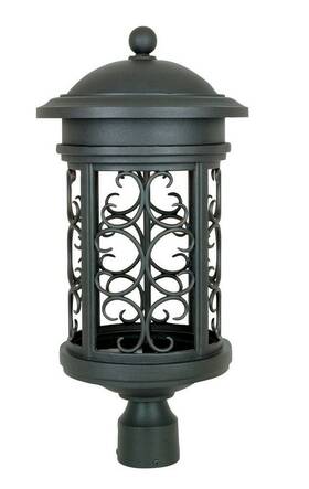 31136-orb Designers Fountain 046335906327 Ellington-ds Outdoor Post Lantern Light 23in H Oil Rubbed Bronze