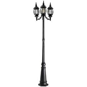 1923-bk Designers Fountain Riviera Post Light Or Accessories Black