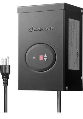 Hosl04a Dewenwils Low Voltage 200w Transformer - Smart Wifi For Timing Outdoor Lighting New