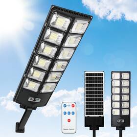 Gp9050586 Donwell Solar Led Street Light-1000000lm Commercial Grade With Remote For Gardens&roads