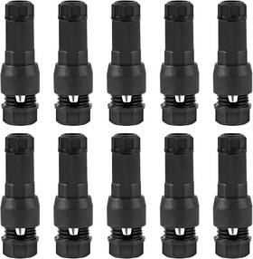 Dorhea Dad12284-1 10pcs Low Voltage Landscape Wire Connector Lighting Waterproof 12/14/1
