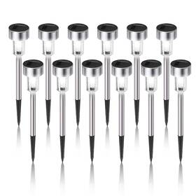 Dream Master 860014326813 Solar Lights Outdoor Waterproof Stainless Steel Led Landscape Lighting Sola