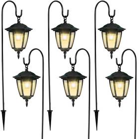 Dcd23216-6p Dynaming 6 Pack Solar Hanging Lights Outdoor Powered Garden Decorative