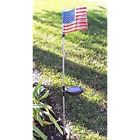 E2188 Tricod Us Flag Decor Solar Garden Stake Eco 858144002806