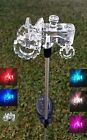 E2199-1 Green Garden Products Clear Acrylic Tractor Solar Color 875518004327