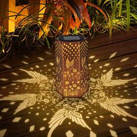 By-ljdl-fn-1pc Eandisom Birthday Gifts For Women Hummingbird Solar Lights Outdoor - Fathers Day