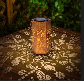 By-ljdl-qt-1pc Eandisom Dragonfly Solar Lanterns Outdoor Waterproof - Mothers Day Gifts For Mom Grand