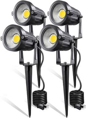 Eben-cpd-w-4 Eben Led Landscape Lights 5w Outdoor Pathway Garden Yard Spotlight Ip65 Waterproof Ga