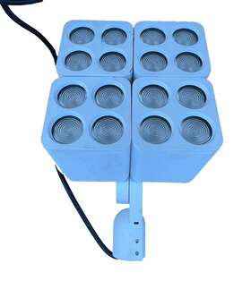 F170-4f-ho-30-8-20-w-x-c Ecosense Rise F170 Quad Adjustable Led Landscape Flood Light