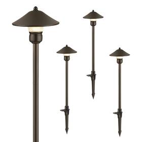 Hgsl06a Edishine Low Voltage Landscape Lighting 3w 150 Lm 3000k 50 000hrs Led Pathway Lights