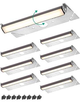 Hlvl02a Edishine 7 In 270 Rotating Retaining Wall Lights 12v Ac/dc 3w 2700k 120lm