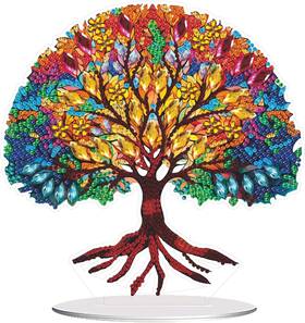 Dpbj3031 Eiflow Diy Diamond Art Desk Kit Ornament Stand Up Diamonds Painting Tabletop Ki