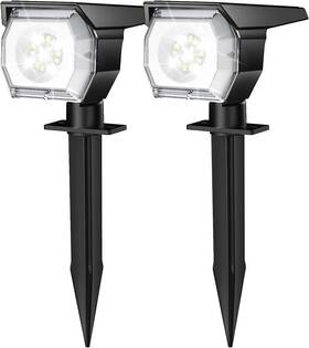 Eiuio 791974510663 Solar Outdoor Lights 3 Lighting Modes Spot With Auto On
