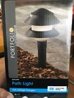 El0266bk Portfolio Low Voltage Incandescent Landscappe Light Black Plastic 851776003371