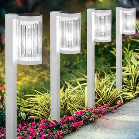B0ds23z8nk Eleclink 6-pack Solar Pathway Lights Outdoor Upgraded For Yard Garden Walkway