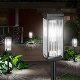 Tpl061-8p Eleclink Solar Pathway Lights Outdoor 8 Pack Upgraded Waterproof