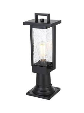 Od319p18bk Elegant Lighting Od319p18 Tilton 18 Inch Tall Post Light - Black