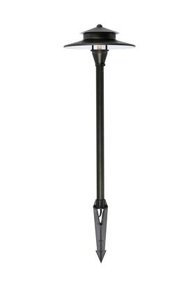 P804-db Elegant Lighting P804 Single Aera 12v Center Mount Path Light - Bronze