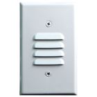 Elst64w Elst64 Elco Vertical Led Mini Step Light With Louvered Faceplate