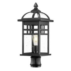 De281p-m Emliviar 22 Inch Outdoor Post Light Large Exterior Lamp For Garden Backyard