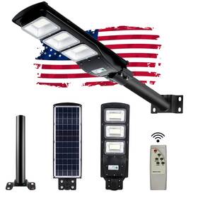 Endurance Lights 685650538495 Solar Street Outdoor Waterproof Led Lamp 9000 Lumens Flood Light Mot
