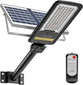 Engrepo 689828790586 Solar Street Lights Outdoor 84 Leds Security Flood Light 6000k To