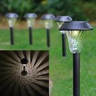 Es1011 Black Path Lights Solar Light Set Of With 611138403498