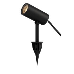 E41355-bk Et2 E41355 Single Alumilux Landscape 12v Led Center Mount Path - Black