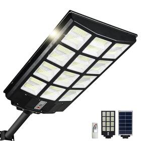 Eug-products 743352196723 Solar Street Lights Outdoor - 8000k Commercial Parking Lot Dusk To Daw