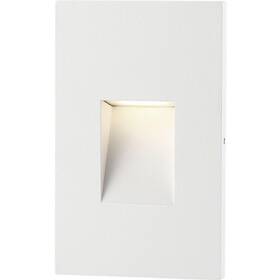 36051-039 Eurofase Lighting 5.22 Inch 2w 1 Led Vertical Recessed Trim Step Light-white Finish