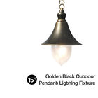 Eypnbot0047-h-gb Etoplighting Golden Black Outdoor Patio Porch Walkway Hanging 688988874754