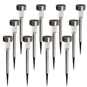 Ezigarden 959145860717 White Morning Stainless Steel Landscape Lighting For Outside Garden Sidewalk