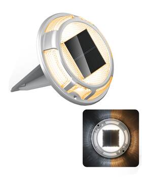 Alold1s Fabstyl Solar Driveway Lights Dock Waterproof 2 Colors In 1 Outdoor Led