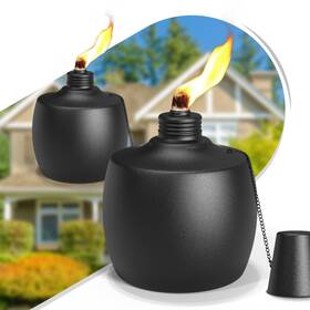 Yt-zm-2p Falbawr 2-pack Citronella Tabletop Torches 21.5 Oz Table Top For Outd