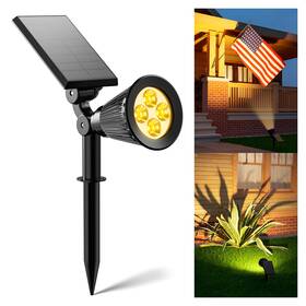 Fa0502c-1ww Falove Solar Spot Lights Outdoor Waterproof For Flag Tree Plant Sign Statue Mai