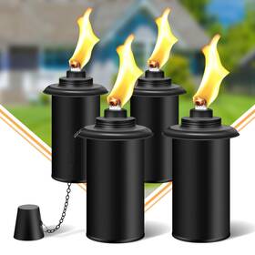 Canisters16oz Fan-torches Agz-zm-04 4 Pack Torch Replacement Refillable Canisters