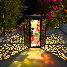 Fanoaulea 774282932785 Hanging Solar Lanterns Light Outdoor Waterproof Led Hummingbird Lights
