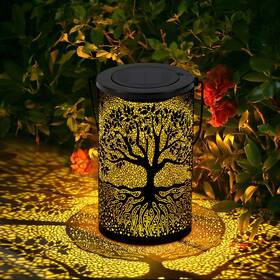 Sms0001-1 Fastruggle Solar Lanterns Outdoor Waterproof Hanging Tree Of Life Decorative Light Christm