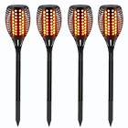 Fba-ba-0007 Balight Solar Torch Lights Dancing Flame Lighting Led Flickering Tiki
